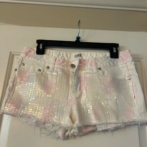 Pink Victoria secret shorts size 8